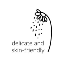 delicate and skin-friendly