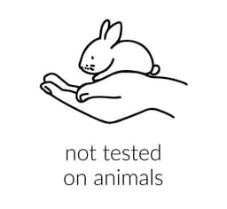 not tested on animals