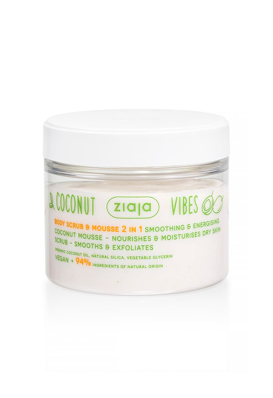 Coconut & Orange Vibes Body Scrub & Mousse 2 In 1