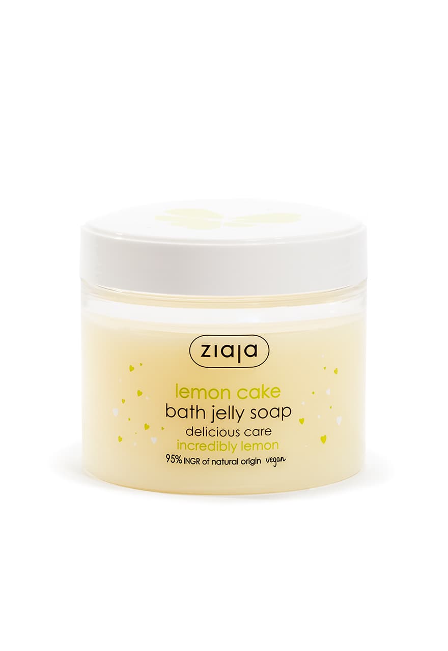 Lemon Cake Bath Jelly Soap